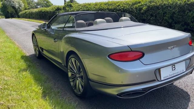 Bentley Continental GT Speed W12 Cabriolet 22 reg 4950 miles смотреть онлайн