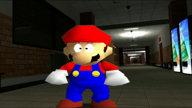If Mario Was In Baldis Basics смотреть онлайн