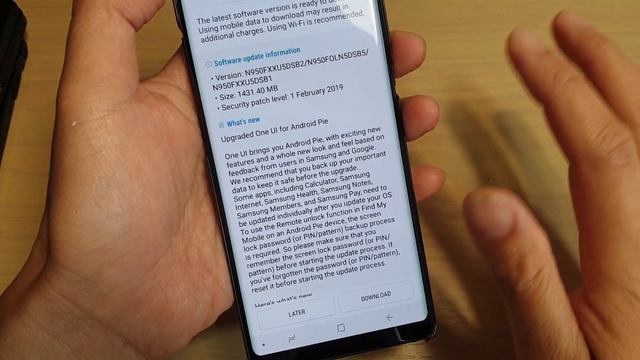 Galaxy Note 8: How to Update Software to Android Pie 9 смотреть онлайн