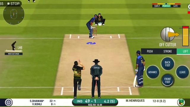 India vs Australia last thilling over!! Rc 20 gameplay!! Real cricket 20!! смотреть онлайн