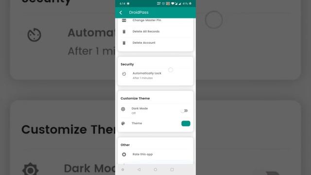 DroidPass Password Manager смотреть онлайн