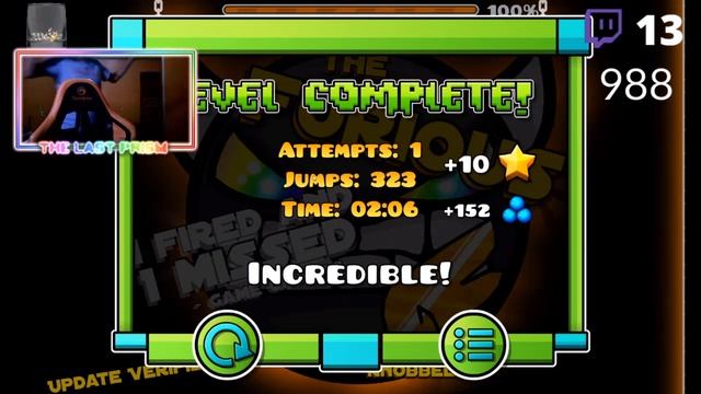 The Furious → 100% [Insane Demon] by Knobbelboy смотреть онлайн