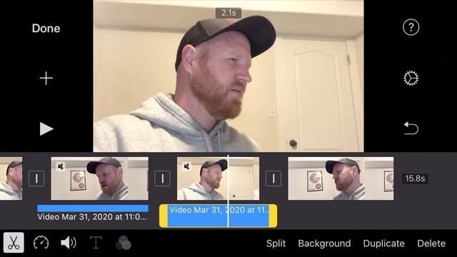 L and J Cuts in iMovie (iOS) смотреть онлайн