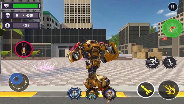 Bunny Robot Car Game – Buggy Robot wars Game _ android gameplay смотреть онлайн