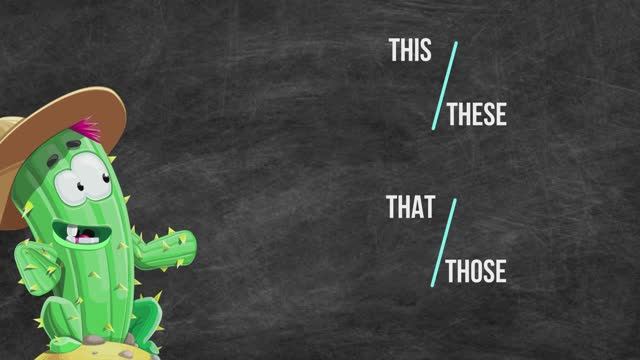THIS, THESE, THAT, THOSE (ЧАСТЬ 1) смотреть онлайн