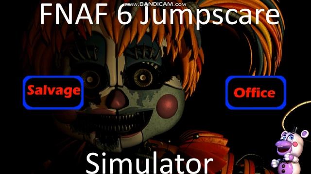 FNAF 6 Jumpscare Simulator (Five Nights At Freddy's 6) смотреть онлайн