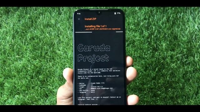 Garuda Kernel Project Android 11 For Redmi 7/Y3 Installation & Review смотреть онлайн