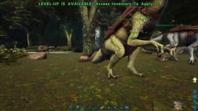 Ark Survival Evolved: Primal Fear Mod - Taming an Apex Sarco! смотреть онлайн
