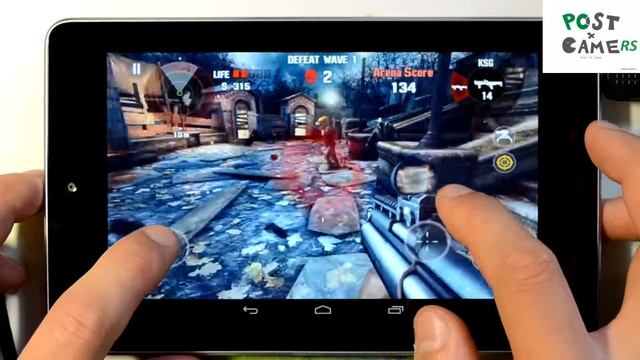 DEAD TRIGGER ANDROID GRAVE YARD HALLOWEEN ARENA смотреть онлайн