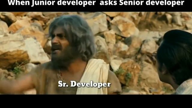 When junior developer ask senior developer😆| Developermemes | sofwaretestingmemes| Funnyvideos😂 смотреть онлайн