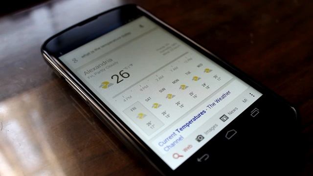 Android 4.4 Kitkat "Google Now" on Nexus 4 смотреть онлайн