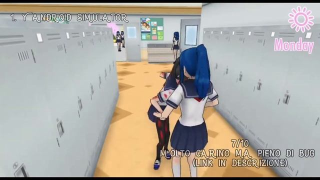 Gioco ai Yandere Simulator per android *Yandroid Simulator* (Bello) смотреть онлайн