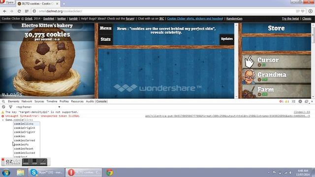 Cookie Clicker Easy Hack - INFINITE COOKIES смотреть онлайн