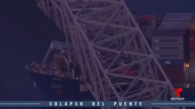 Dan por muertos a los seis desaparecidos en el colapso del puente de Baltimore | Noticias Telemundo смотреть онлайн