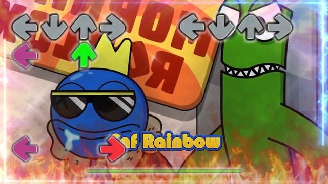 FNF Rainbow Friends: Full Origin Story and Poppy Playtime in Friday Night Funkin' be like #12 смотреть онлайн