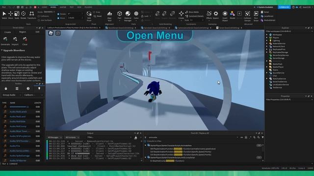 Sonic Infinity World Progress: (Wall Jump and Camera Triggers) смотреть онлайн