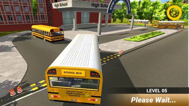 Offroad School Bus Driving Simulator 2019 - Best Android GamePlay смотреть онлайн