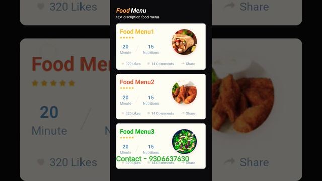 Card View Design of Food Menu #android #androidprojects #source #androidstudio #source #code смотреть онлайн