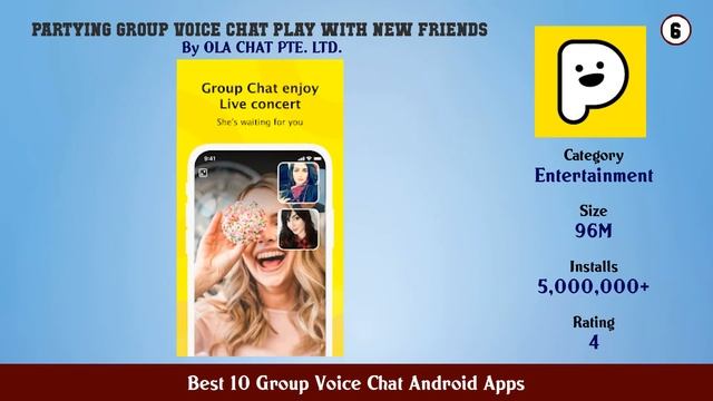 Best 10 Group Voice Chat Android Apps смотреть онлайн