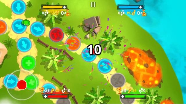Best Multiplayer Game Mobile Stickman Party Minigames 2 3 4 Android ios Gameplay Part 6 смотреть онлайн