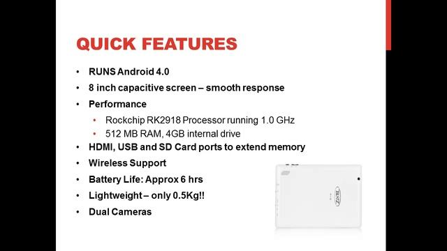 Archon 2 Android 4.0 8 inch Tablet PC смотреть онлайн