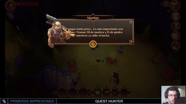 QUEST HUNTER | Cazando tesoros y aventuras | (Gameplay español) смотреть онлайн