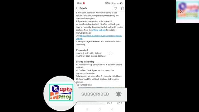 Downgrade Realme 3/3i Android 10 To Android 9 | Realme 3/3i Realme Ui to Android 9 | Downgrade Now😍 смотреть онлайн
