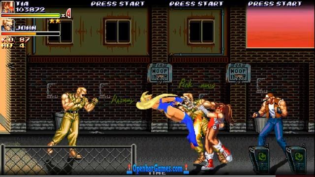 ⭐️ Streets of Rage 2X Megamix V3 OpenBOR Part 1 【 Download 】 смотреть онлайн