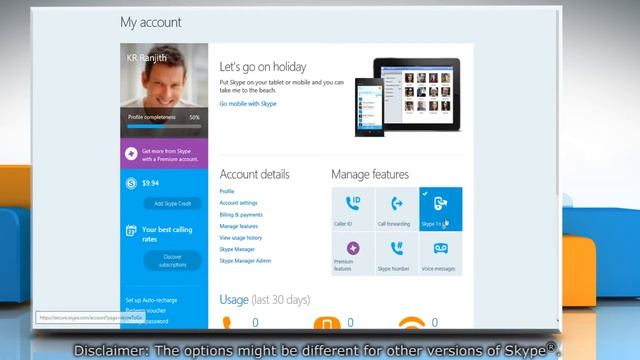 Get a Skype® To Go Number in Skype® for Windows® 8 смотреть онлайн