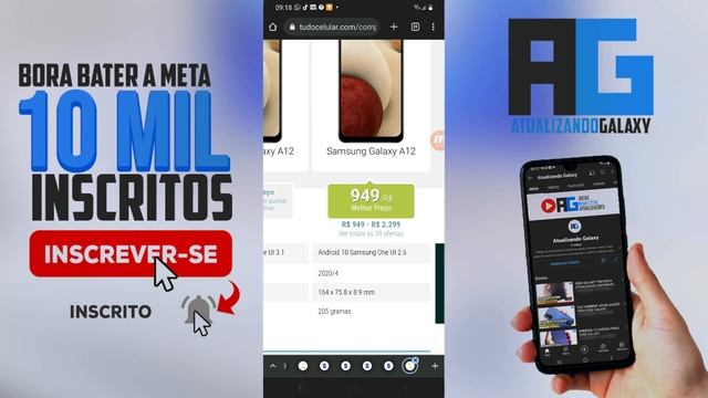 GALAXY A12 NORMAL TERÁ ANDROID 13? Veja até o final para entender!!! смотреть онлайн