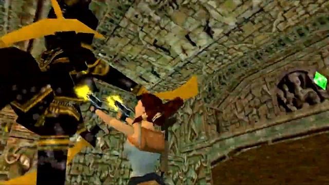 TOMB RAIDER III - Lara vs Shiva statues смотреть онлайн