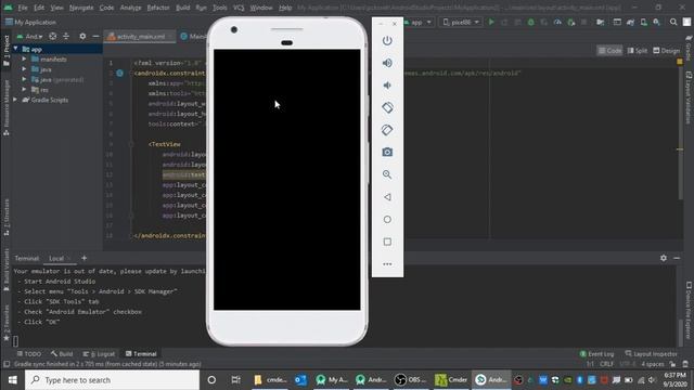 Creating and Using a Virtual Device in Android Studio (without Haxm!) смотреть онлайн