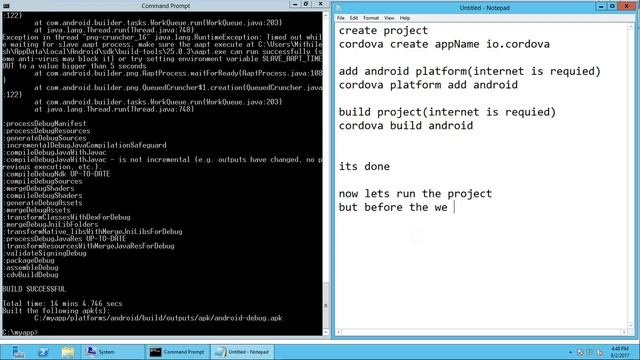 MegaBytes- 8 creating and setting the cordova project смотреть онлайн