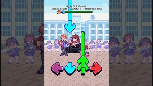 vs Monday Arrow music tap - mobi gameplay смотреть онлайн
