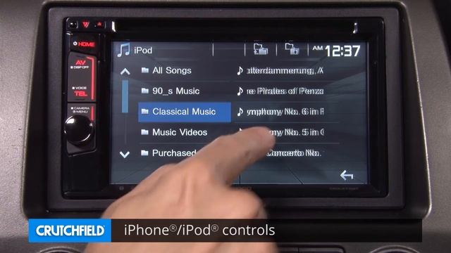 Kenwood DDX373BT Display and Controls Demo | Crutchfield Video смотреть онлайн