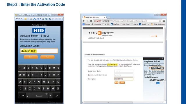 ActivID Mobile Token for BlackBerry Q10/Z10 смотреть онлайн