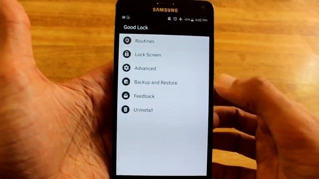 Galaxy Note 4 6.0.1 Marhsmallow : Good Lock updated version! смотреть онлайн