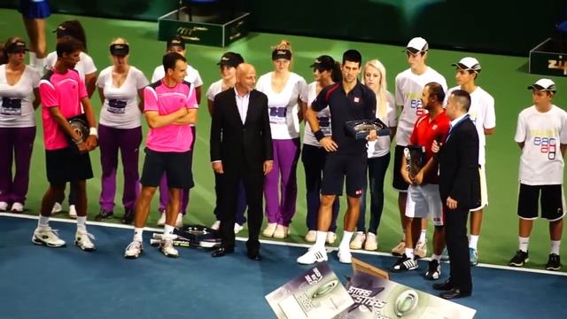 Tennis Classic 2012: Djokovic, Vajda, Klizan & Hrbaty in Bratislava, the end смотреть онлайн