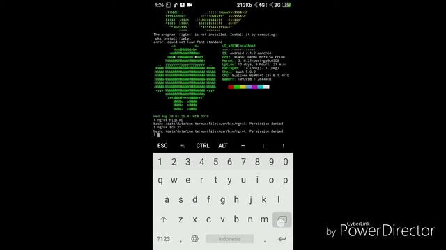 cara mengatasi permission denied di ngrok termux android смотреть онлайн
