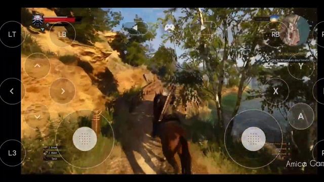 WITCHER 3: WILD HUNT NEXT GEN (ANDROID) GEFORCE NOW APP GAMEPLAY смотреть онлайн