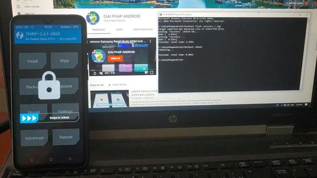how to Root Xiaomi Redmi Note 8 Pro Android 10 Android 9 without Bootloop or stuck TWRP recovery смотреть онлайн