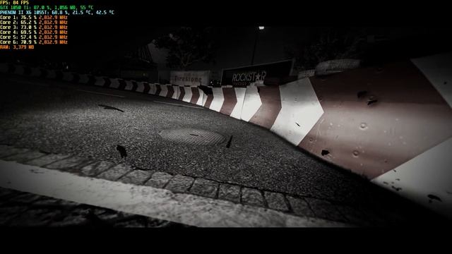 GRID 2 | Phenom+GTX 1050 Ti Ultra setting 1080p смотреть онлайн