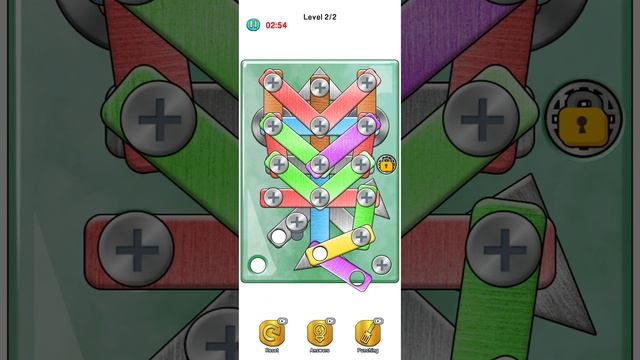 Screw Pin Puzzle unsolved level failed смотреть онлайн