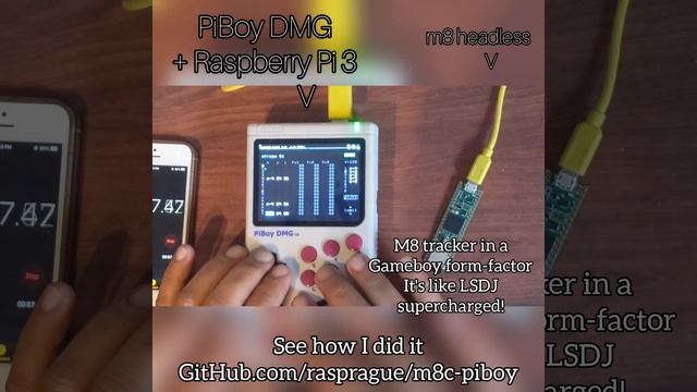 M8 Tracker + PiBoy DMG (like LSDJ supercharged!) смотреть онлайн