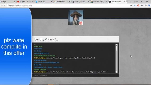 Identity V Hack-2018||How To Get Echoes code Free - Android & Ios{100% working} смотреть онлайн