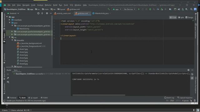 BaseAdapter With GridView In Android | FreeTechPort смотреть онлайн