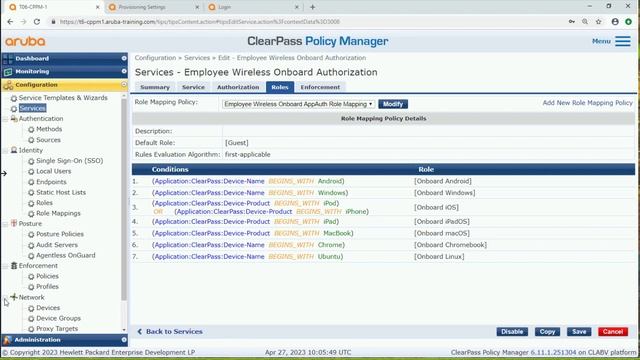 Aruba ClearPass Onboarding - BYOD смотреть онлайн