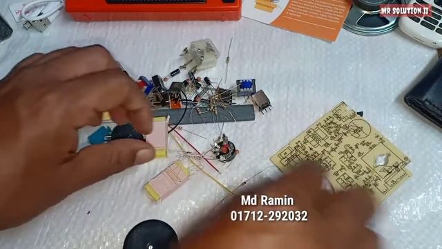 ZX921 AM Radio diy kit 8 transistor bangla смотреть онлайн