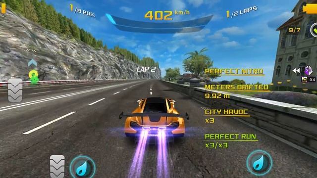 Test 23 - Lab 3 - R&D McLaren 650S GT3 - Asphalt 8: Airborne - Android - BlueStacks смотреть онлайн