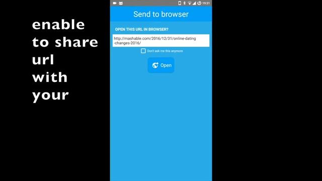 Send To Browser - for Android - Commercial 2016 смотреть онлайн